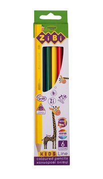 Олівці кольорові ZiBi KIDS Line 6кол (ZB.2413) ZB.2413 фото