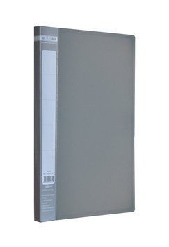 Папка А4 зі швидкозшивачем Jobmax сірий BM.3406-09 фото