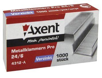 Скоби для степлера Axent Pro 24/6 4312-А 4312-A фото