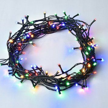 Електрогірлянда Нитка YES! Fun 8,4 м 120 LED, різнокольорова, 8 режимів миготіння (974848) 974848 фото