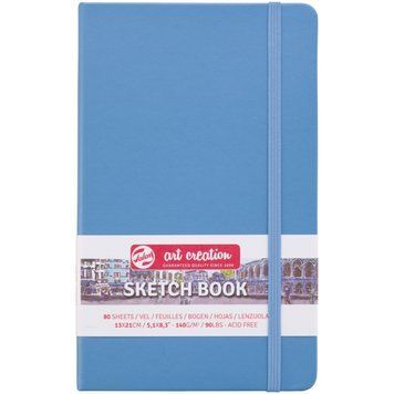 Скетчбук Royal Talens Art Creation блокнот для графіки 13х21см 80л. 140г/м блакитне озеро (8712079451769) 8712079451769 фото