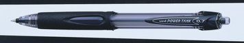 Ручка кулькова Uni Power tank чорний 0,7 мм автомат (SN-227.Black) SN-227.Black фото