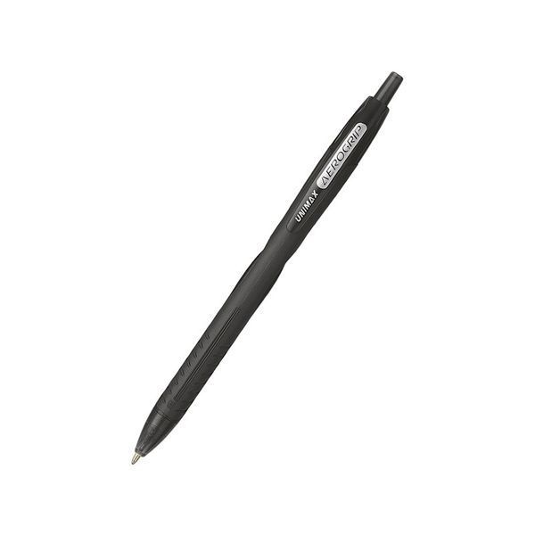 Ручка кулькова Unimax Aerogrip автомат чорний ux-136-01 ux-136-01 фото