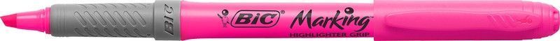 Маркер текстовыделитель Bic Grip 1,6-3.5 мм рожевий (bc811934) bc811934 фото
