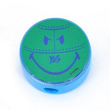 Точилка кругла "Smiley World"(blue) 620355 фото