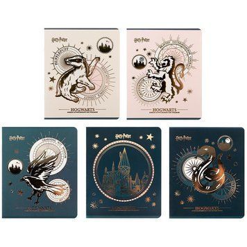 Зошит Kite Harry Potter 48 арк. клітинка фольга + УФ лак мікс обкладинок (HP25-259) HP25-259 фото