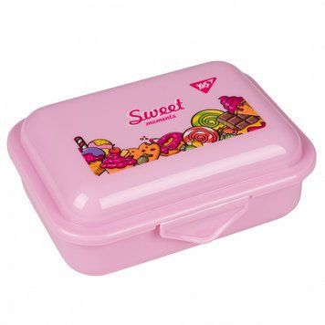 Ланчбокс Yes Sweet Cream 280 мл рожевий (708158) 708158 фото