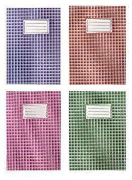 Записна книга блокнот Buromax A4 48 л лінія мікс 4 діз (BM.2451) BM.2451 фото