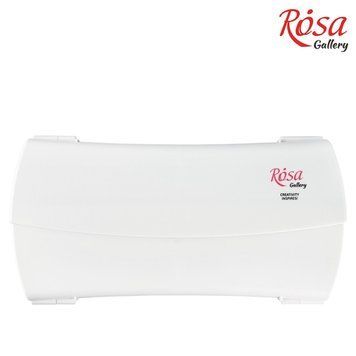 Пенал для акварельних фарб Rosa Gallery пластиковий на 24 кювети (4823098516507) 4823098516507 фото