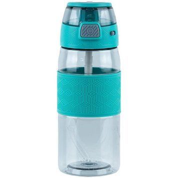Пляшечка для води Kite 600 мл сіро-зелена (K24-1201-1) K24-1201-1 фото