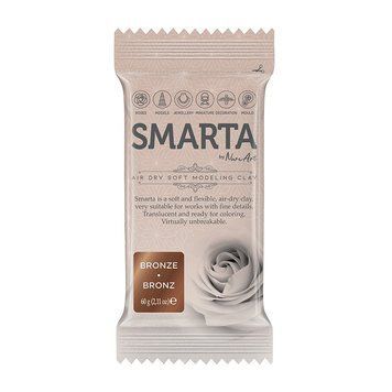 Пластика самозастигаюча Smarta бронзова 60 г (8682923974617) 8682923974617 фото