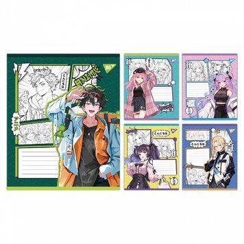 Зошит YES Anime teenagers 36 арк. лінія мікс дизайнів (767986) 767986 фото