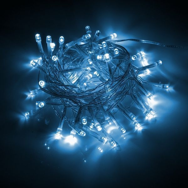 Електрогірлянда Нитка YES! Fun 4,9 м 70 LED, холодна біла, мерехтіння, USB (975063) 975063 фото