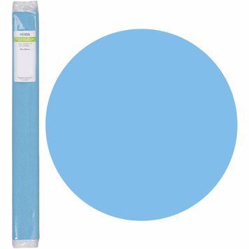 Папір гофрований Heyda 50x250 см креповий 32 г/м2 блакитний (4005329053528) 4005329053528 фото