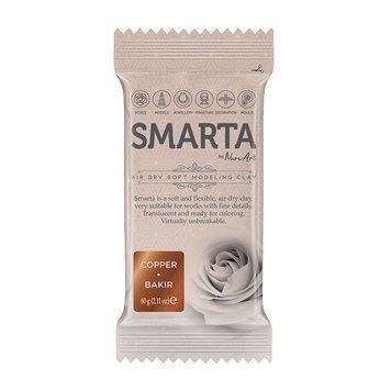 Пластика самозастигаюча Smarta мідна 60 г (8682923974631) 8682923974631 фото