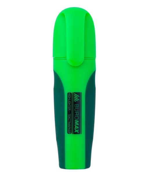 Маркер текстовыделитель Buromax NEON зелений (BM.8904-04) BM.8904-04 фото