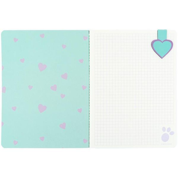 Блокнот із магнітною закладкою Kite Studio Pets А5 60 арк. клітинка (sp25-192) sp25-192 фото