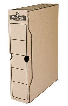 Бокс для архівації Fellowes R-Kive Basics 80мм коричневий f.91402 f.91402 фото