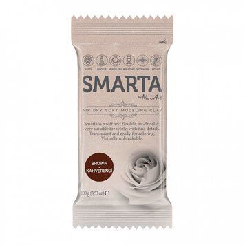 Пластика самозастигаюча Smarta коричнева 100 г (8682923974983) 8682923974983 фото