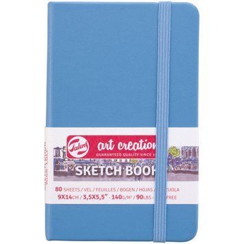 Скетчбук Royal Talens Art Creation блокнот для графики9х14см 80л. 140г/м блакитне озеро (8712079455880) 8712079455880 фото