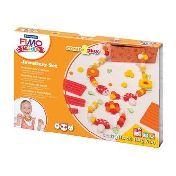 Набір для створення прикрас Fimo kids, "Квіти", 4 кол.x42 р, Fimo 4007817805206 фото