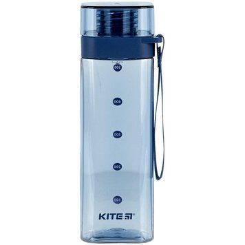 Пляшечка для води квадратна Kite 760 мл блакитна (K24-1209-1) K24-1209-1 фото