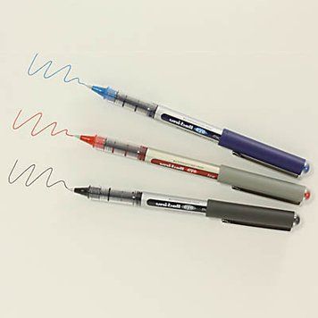 Роллер uni-ball fine DELUXE 0.7 мм синій UB-177.Blue фото