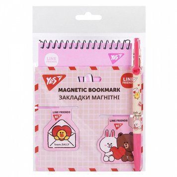 Набір канцелярії Yes Line Friends 3 предмети (450152) 450152 фото