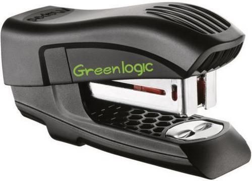 Степлер пластиковий компактний Maped GREENLOGIC MINI 15 аркушів, скоби №24,6, 26,6 асорті (MP.353010) MP.353010 фото