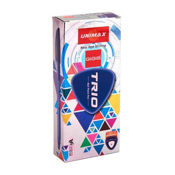Ручка кулькова Unimax Trio фіолетовий UX-104-11 UX-104-11 фото