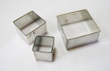 Набір катерів Квадратні 3 шт., 20/30/40мм D. K Art & Craft 6926586613592 фото
