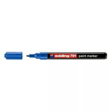 Лаковий Маркер Edding 1-2 мм синій e-791/03 e-791/03 фото