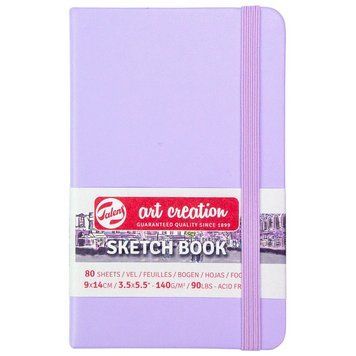 Блокнот для графіки Royal Talens Art Creation 9х14 см 140г/м2 80 арк. Pastel Violet (8712079466985) 8712079466985 фото