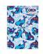 Записна книга блокнот ZiBi PATTERN A5(150х202 мм) 64 л клітина синій інтегр.обкладинка (ZB.12767-02) ZB.12767-02 фото 1