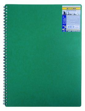 Записна книга блокнот Buromax CLASSIC А6 80 л клітина зелений (BM.2589-004) BM.2589-004 фото