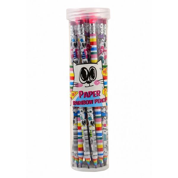 Олівець графітовий Yes Happy colours HB ЕКО 2 діз (280550) 280550 фото