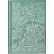 Записна книга блокнот Axent Maps London А4 96арк клітина бірюзовий (8422-516-A) 8422-516-A фото 2