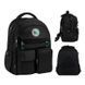 Рюкзак шкільний GoPack Education 183 чорний (GO26-183M-3) GO26-183M-3 фото 1