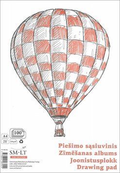 Склейка для малюнка For Creation А4, 120г/м2, 100л, Smiltainis 4770644587019 фото