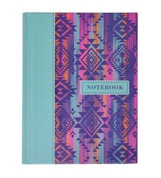 Записна книга блокнот А6 Buromax ETHNO 64л. клітка бірюзовий тверда обл. (BM.24614104-06) BM.24614104-06 фото