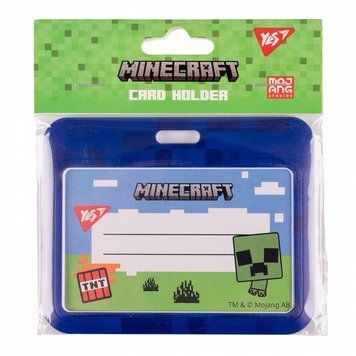 Бейдж горизонтальний Yes Minecraft 80x100 мм слайдер (940325) 940325 фото