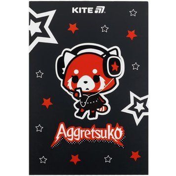 Блокнот-планшет Kite Aggretsuko А5 50 арк. клітинка (ar25-194) ar25-194 фото