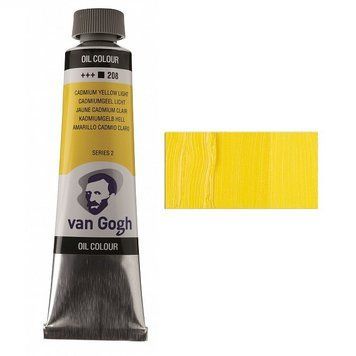 Фарба олійна Royal Talens Van Gogh (208) 40мл кадмій жовтий світлий (8712079219147) 8712079219147 фото