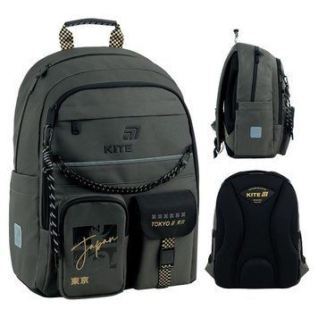 Рюкзак шкільний з ортопедичною спинкою Kite Education Tokyo Vibe (K26-584M-4) K26-584M-4 фото