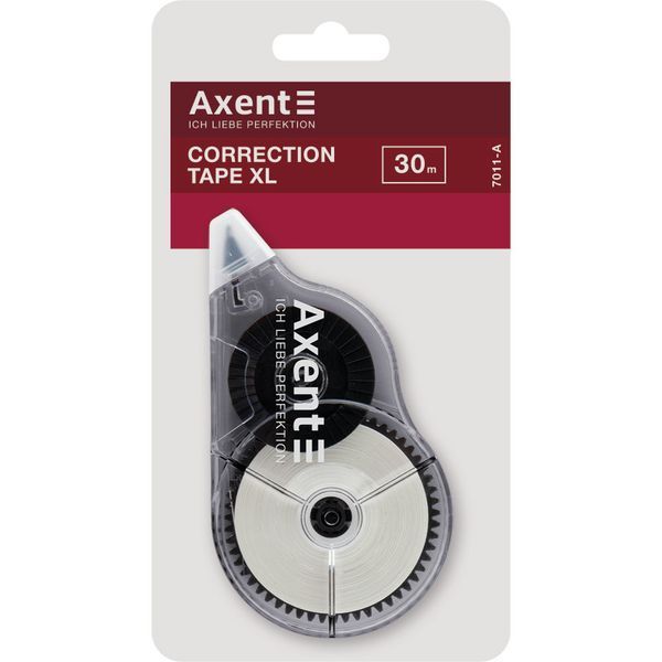 Коректор стрічковий Axent XL 5ммх30м чорний (7011-A) 7011-A фото