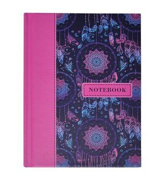 Записна книга блокнот А6 Buromax ETHNO 64л. клітка малиновий тверда обл. (BM.24614104-29) BM.24614104-29 фото