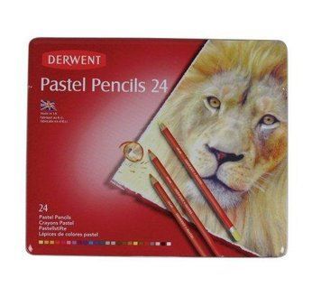 Набір пастельних олівців Pastel 24шт. мет коробка Derwent 5010255801333 фото