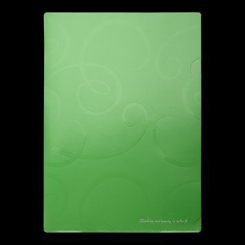 Папка-куточок А4 Buromax BAROCCO салатова (BM.3851-99) BM.3851-99 фото