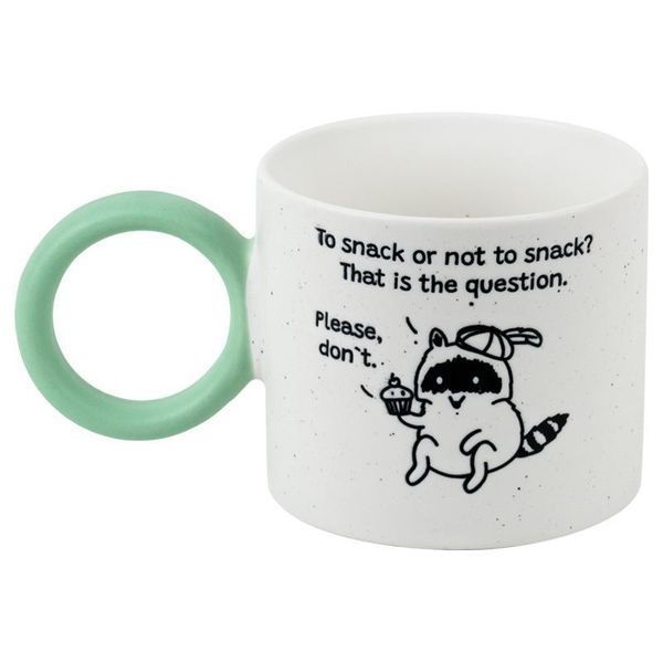 Чашка керамічна Kite Cupcake racoon 370 мл (K25-220-3) K25-220-3 фото