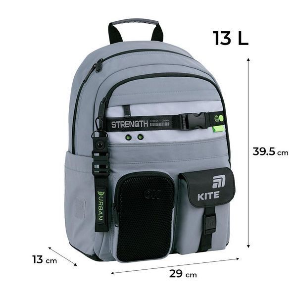 Рюкзак шкільний з ортопедичною спинкою Kite Education Urban (K26-584M-3) K26-584M-3 фото